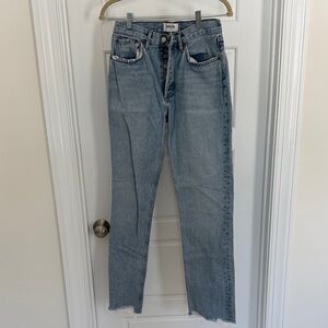 Agolde straight leg jeans